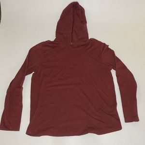 Banana Republic authentic hooded long sleeve tee Men’s size XL
